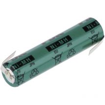 Hr-aaau-lf Pile rechargeable spéciale LR3 (aaa) cosses à souder en z NiMH 1.2 v 730 mAh - FDK
