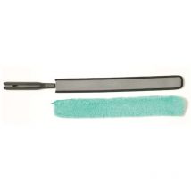 Quick-connect Flexible Wand Duster with Micro-fibre - Blue - Rubbermaid