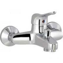 5215CECR - Mitigeur Bain/douche mural nu - serie neptune - chrome - Aqua