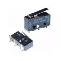 Micro interrupteur à bascule 14,5mm bornes coudées Ss-5gld2