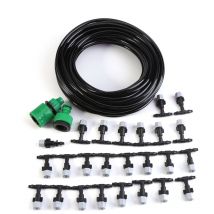 Ynkkvre - Micro Kit d'irrigation Goutte à Goutte système de Refroidissement par brumisation d'eau Polyvalente Tuyau d'arrosage buse Jardin Patio