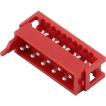 DS1015-01-10R6 Stiftgehäuse-Kabel Micro-MaTch Polzahl Gesamt 10 Rastermaß: 1.27 mm 1 St. - Connfly