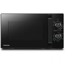 Toshiba - Micro-ondes grill pose libre - MW2-MG20P(BK) - Noir - 20L - 800W - Grill 1000W