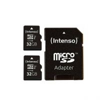 Intenso - micro sdhc 32GB uhs pack 2UDS.
