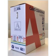 Koaxialkabel außendurchmesser 6,6mm 100m rot - 399al0r100-1 - Micro Tek