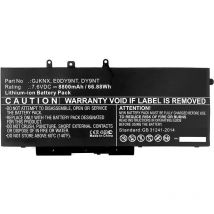 Microbattery - MBXDE-BA0145 - Batterie/Pile - dell - Latitude 14 5491 15 5591 5280 5290 5480 5490 5495 5580 5590 - Precision 3520 3530