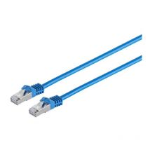 MicroConnect 1m Cat7 - 1 m - Cat7 - S/FTP (S-STP) - RJ-45 - RJ-45 - Bleu (SFTP701B)