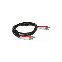 Microconnect - 2xRCA/2xRCA 1.5m Audiokabel 1.5m Schwarz, Rot, White - Audiokabel (2 x rca, Male, 2 x rca, Male, 1.5m, Schwarz, Rot, Weiß)