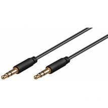 MicroConnect AUDLL - Audiokabel (3.5mm, 3.5mm, männlich, männlich)