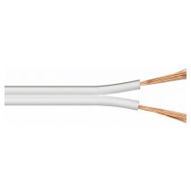 Microconnect AUDSPEAKER6 - Cavo per altoparlanti da 100 m, colore Bianco