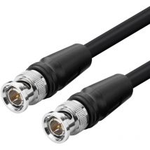 Microconnect BNC-HDSDI-2M coaxial cable RG-6 Black
