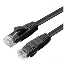 CAT6A utp 15m Black lszh, Undshielded Network Cable,, lszh, AWG26 cu, (MC-UTP6A15S) - Microconnect