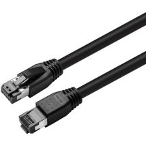 MicroConnect CAT8.1 S/FTP 10m Schwarz Geschirmt LSZH,AWG 24