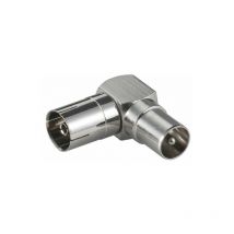Coxialer Winkeladapter f/m - Microconnect