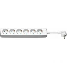 Microconnect GRU00615W limiteur de tension 6 prises AC 1.5 m - Bloc multiprises (6 prises AC, 1.5 m, 1 pièce(s), alimentation AC)