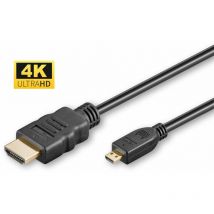 MicroConnect HDM19195V2.0D HDMI 5 m Cavo HDMI tipo D (Micro) HDMI tipo A (Standard) Nero
