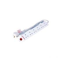 Microconnect - MC-UKSURGESTRIP6-5M Mehrfachsteckdose 6 Ausgänge ac Indoor White