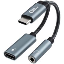 Microconnect Mc-usbc-audiocf Adapter De Cable De Video 0,13 M Silver