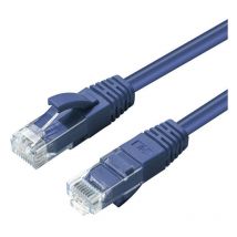CAT6A utp 1m Blue lszh Undshielded Network Cable, lszh, AWG26 cu (MC-UTP6A01B) - Microconnect