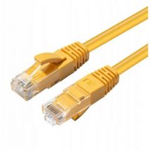 MicroConnect CAT6A UTP 7,5 m Gelb LSZH