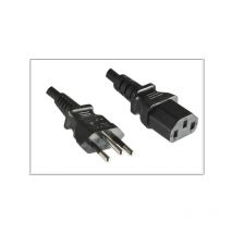 PE010418BRAZIL cable de transmisión Negro 2,1 m C13 acoplador - Microconnect