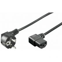 PE010530 - Cavo (3 m, connettore maschio/femmina, CEE7/7, accoppiatore C13, nero) - Microconnect