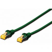 Microconnect - SFTP6A005GBOOTED - 0,5 m - Cat6a - s/ftp (s-stp) - RJ-45 - RJ-45 - Vert