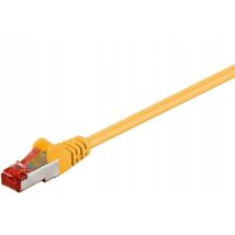 STP60025Y - 0,25 m - Cat6 - f/utp (ftp) - RJ-45 - RJ-45 - Jaune - Microconnect