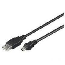 Microconnect USBAMB51 cable USB 1 m USB 2.0 USB A Mini-USB B Negro