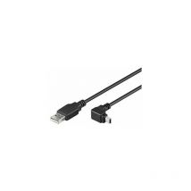 USBAMB52A - Cable usb (1,8 m, usb a, Mini-USB b, 2.0, Male Connector/Male Connector, Negro) - Microconnect