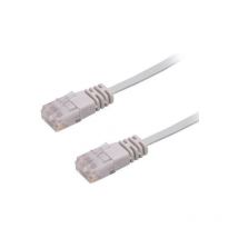 MicroConnect V-UTP603-FLAT - 3 m - Cat6 - U/UTP (UTP) - RJ-45 - RJ-45 - Gris
