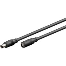 Microconnect MC-DC552510 cavo de trasmissione Nero 10 m