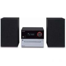 Microdac Sunstech Hi-Fi System mit Bluetooth. LCD-Display mit Dimmen de Intensität. Leistung of Ausgang: 30W