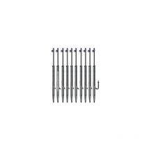 Lot de 10 Tuyère d'arrosage réglable à 360o avec support de 31 cm