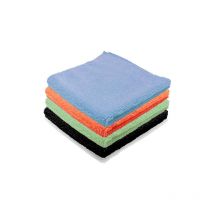 Microfibre entretien courant 4 couleurs