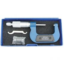 Kroftools - Micrometre palmer de precision au 1/100 ème de 25 à 50 mm