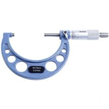 1599709 Micrometro 75 mm (max) Lettura: 0.01 mm din 863-1 - Basetech