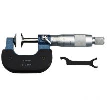 Placa micrometrica exterior 50-75 mm Fervi M010/50/75
