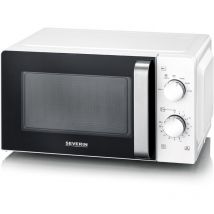 Severin MW 7885 microondas Negro, Blanco Solo microondas Encimera 17 L 700 W