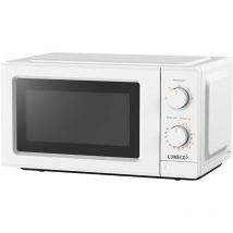 Microondas 700 w blanco 20 l 5 funciones ( 4 niveles + descongelación)