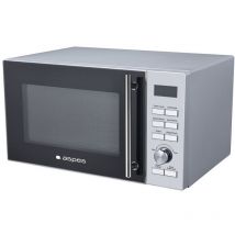 Aspes - Microondas Estética inox con cristal negro 25L 900W 1000W a
