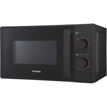 Hyundai - Microondas Cristal negro 20L 700W HMW2700N Cristal negro