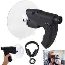 Langray - Microphone directionnel parabolique, monoculaire X8 fois l'audition longue distance, monoculaire, trekking dans la jungle, chasse, pêche,