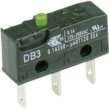 ZF - DB3C-B1AA Microrupteur DB3C-B1AA 250 v/ac 0.1 a 1 x On/(On) à rappel 1 pc(s) D71542