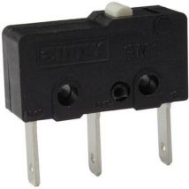 Zippy Sm1-n6s-00b0-z Microrupteur Sm1-n6s-00b0-z 250 V/ac 6 A 1 X On/(on) À Rappel 1 Pc(s) V011761