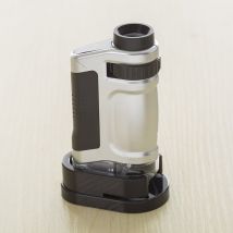 Serbia - Microscope de Poche, loupe de bijoutiers Portable avec Microscope à grossissement 20X avec lumière led