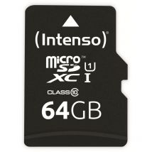 MicroSDXC Card 3433490, 64 gb - Intenso