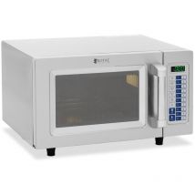 Royal Catering - Microwave Oven Stainless Steel Timer 1550 w 25 l