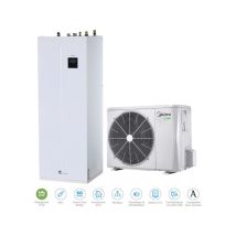 Ensemble Pompe à chaleur Air / Eau - m-theri a 8 l 8,3kW / ecs 190L - MIDMTHERIA8190 - Midea