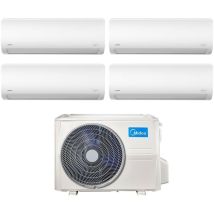 Quadri Split Inverter Klimagerät xtreme Serie 9+9+9 mit M4O-36FN8 R-32 Wi-Fi Integrated 9000+9000+9000 - Neu - Midea